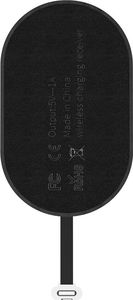 Baseus Wkładka indukcyjna ze złączem micro USB czarny 8