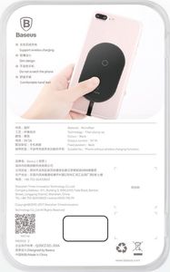 Baseus Wkładka indukcyjna ze złączem micro USB czarny 10