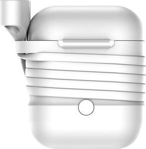 Baseus Etui ochronne do AirPods + Strap białe 3