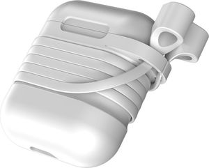 Baseus Etui ochronne do AirPods + Strap białe 5