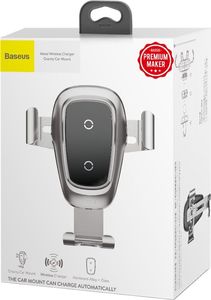 Baseus Uchwyt grawitacyjny do samochodu Metal Gravity WXYL-B0S 9