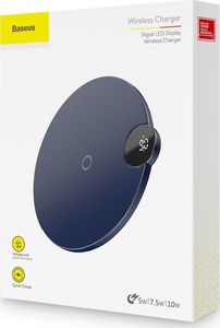 Ładowarka Baseus Digital LED Indukcyjna 1x USB-C 2 A (SB4771) 7