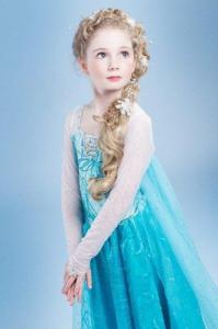 FROZEN SUKIENKA ELSA KRAINA LODU E3 110 3