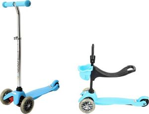 Hulajnoga Cogio Kids Italy HULAJNOGA 3w1 MINI 3 KOŁOWA COGIO KIDS ITALY H-1A NIEBIESKA uniwersalny 3