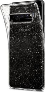 Spigen Nakładka Liquid Crystal Glitter do Samsung Galaxy S10 przezroczysta 2