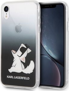 Karl Lagerfeld Karl Lagerfeld KLHCI61CFNRCBK iPhone Xr hardcase czarny/black Choupette Fun uniwersalny 1