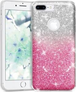 Nakładka Glitter do Samsung Galaxy A 72018 różowa 1
