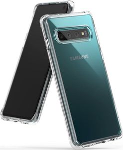Ringke Ringke Fusion etui pokrowiec z żelową ramką Samsung Galaxy S10 przezroczysty (FSSG0055-RPKG) uniwersalny 1