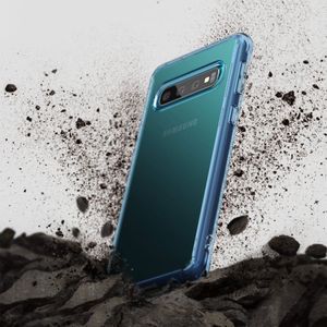 Ringke Ringke Fusion etui pokrowiec z żelową ramką Samsung Galaxy S10 przezroczysty (FSSG0055-RPKG) uniwersalny 2