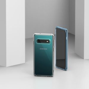 Ringke Ringke Fusion etui pokrowiec z żelową ramką Samsung Galaxy S10 przezroczysty (FSSG0055-RPKG) uniwersalny 8