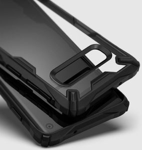 Ringke Ringke Fusion X etui pancerny pokrowiec z ramką Samsung Galaxy S10 czarny (FUSG0008-RPKG) uniwersalny 3
