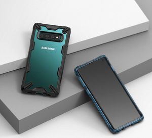 Ringke Ringke Fusion X etui pancerny pokrowiec z ramką Samsung Galaxy S10 czarny (FUSG0008-RPKG) uniwersalny 4