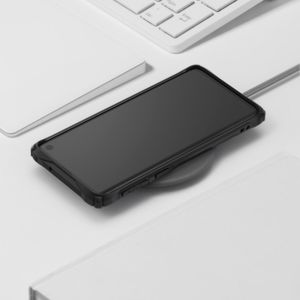 Ringke Ringke Fusion X etui pancerny pokrowiec z ramką Samsung Galaxy S10 czarny (FUSG0008-RPKG) uniwersalny 6