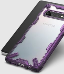 Ringke Ringke Fusion X etui pancerny pokrowiec z ramką Samsung Galaxy S10 czarny (FUSG0008-RPKG) uniwersalny 7