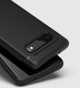 Ringke Ringke Onyx wytrzymałe etui pokrowiec Samsung Galaxy S10 czarny (OXSG0014-RPKG) uniwersalny 2
