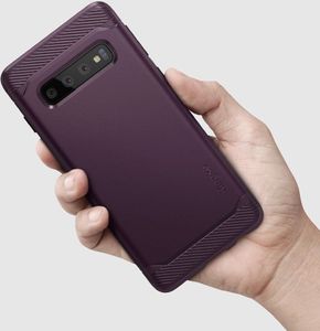 Ringke Ringke Onyx wytrzymałe etui pokrowiec Samsung Galaxy S10 czarny (OXSG0014-RPKG) uniwersalny 8