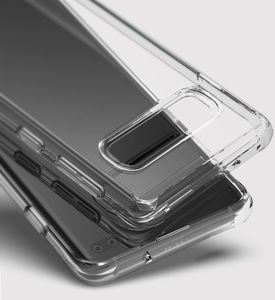 Ringke Ringke Fusion etui pokrowiec z żelową ramką Samsung Galaxy S10 Plus przezroczysty (FSSG0058-RPKG) uniwersalny 3