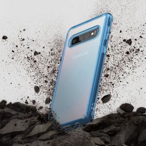 Ringke Ringke Fusion etui pokrowiec z żelową ramką Samsung Galaxy S10 Plus czarny (FSSG0059-RPKG) uniwersalny 2