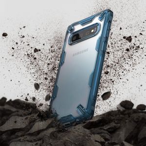 Ringke Ringke Fusion X etui pancerny pokrowiec z ramką Samsung Galaxy S10 Plus czarny (FUSG0010-RPKG) uniwersalny 8