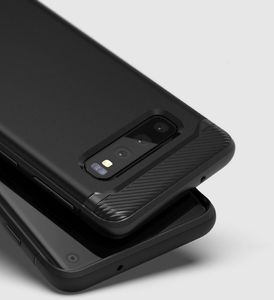 Ringke Ringke Onyx wytrzymałe etui pokrowiec Samsung Galaxy S10 Plus czarny (OXSG0016-RPKG) uniwersalny 2
