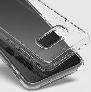 Ringke Ringke Fusion etui pokrowiec z żelową ramką Samsung Galaxy S10e przezroczysty (FSSG0061-RPKG) uniwersalny 7