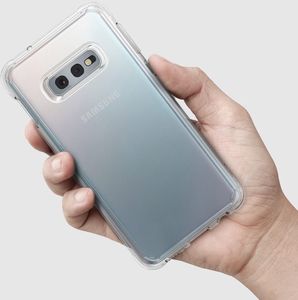 Ringke Ringke Fusion etui pokrowiec z żelową ramką Samsung Galaxy S10e czarny (FSSG0062-RPKG) uniwersalny 6