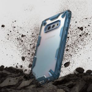 Ringke Ringke Fusion X etui pancerny pokrowiec z ramką Samsung Galaxy S10e czarny (FUSG0012-RPKG) uniwersalny 9