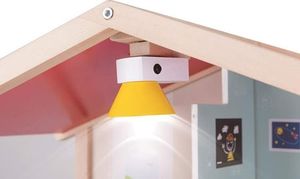 Hape Duży Drewniany domek dla lalek z wyposażeniem 3