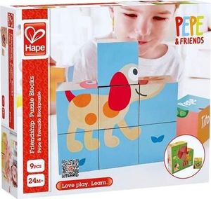 Hape Klocki - puzzle przyjaźni dla dzieci uniw 1