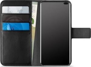 Puro Puro Booklet Wallet Samsung S10 Plus G975 czarny/black z kiesz.+stand SGS10PBOOKC4BLK 1