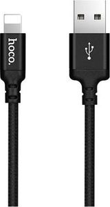 Kabel USB Hoco USB-A - Lightning 1 m Czarny (48745) 3