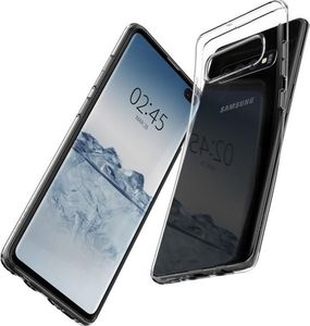 Spigen Nakładka Liquid Crystal do Samsung Galaxy S10+ przezroczysta 9