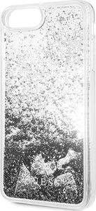 Guess Guess GUHCI8LGLHFLSI iPhone 7/8 Plus srebrny/silver hard case Glitter Hearts uniwersalny 3