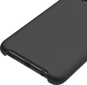 Hurtel Silicone Case elastyczne silikonowe etui pokrowiec Samsung Galaxy S10e ciemnoniebieski uniwersalny 3