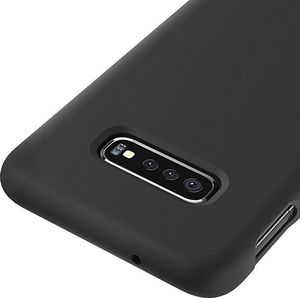 Hurtel Silicone Case elastyczne silikonowe etui pokrowiec Samsung Galaxy S10e ciemnoniebieski uniwersalny 4