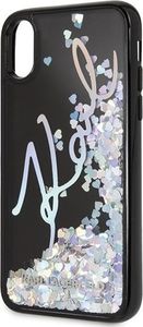 Karl Lagerfeld Etui KLHCPXKSIGMU iPhone X/XS czarne 3