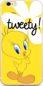Looney Tunes Etui LooneyTunes™ Tweety 005 Sam J330 J3 2017 żółty/yellow WPCTWETY2499 uniwersalny 1