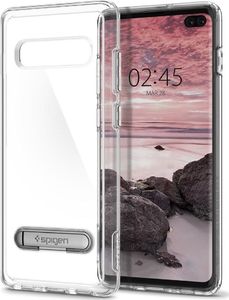 Spigen Nakładka Crystal hybrid do Samsung Galaxy S10+ przezroczysta 2