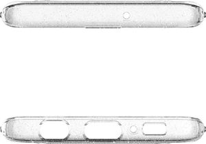 Spigen Nakładka Liquid Crystal Glitter do Samsung Galaxy S10+ przezroczysta 4