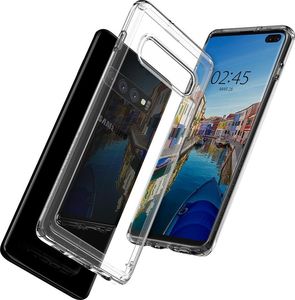 Spigen Nakładka Ultra Hybrid do Samsung Galaxy S10+ przezroczysta 3