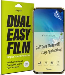 Ringke Ringke Dual Easy Film 2x łatwa w przyklejeniu folia Samsung Galaxy S10e (ESSG0010-RPKG) uniwersalny 1