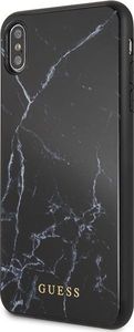 Guess Guess GUHCI65HYMABK iPhone Xs Max czarny/black Marble uniwersalny 2