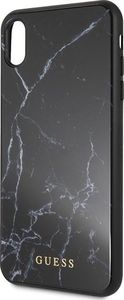 Guess Guess GUHCI65HYMABK iPhone Xs Max czarny/black Marble uniwersalny 3