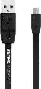 Kabel USB Remax USB-A - microUSB 2 m Czarny (RC-001m) 1