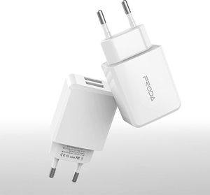 Ładowarka Proda Linshy Pro 2x USB-A 2.1 A (33843) 2