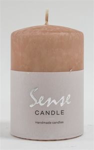 Art-Pol Pl Świeca Sense Walec Mały Brudny Róż uniwersalny 5