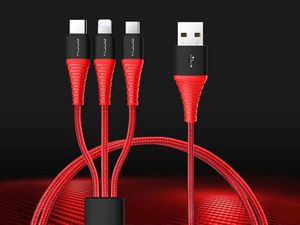 Kabel USB Rock Space USB-A - 1.2 m Czerwony (333) 7