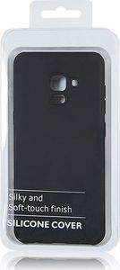 GSM City ETUI SILICONE CASE IPHONE X / IPHONE XS CZARNY WYCIĘCIE NA LOGO standard 4