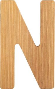 Small Foot ABC Bamboo Letters N uniw 1