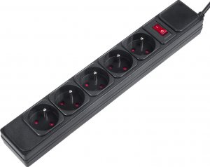 Listwa zasilająca Maclean Energy 5 gniazd 1.5 m czarna (MCE219) 3